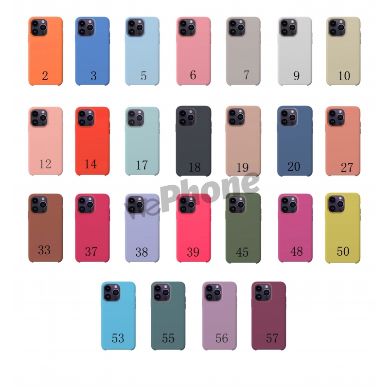 Funda ultrasuave de silicona líquida de alta calidad para iPhone 16 PRO MAX- REF-0877