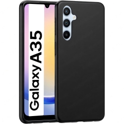 Samsung A35 Funda Silicona color negro