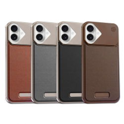 Funda SERIE DE PERFUMES DE CUERO CON MAGSAFE para iphone 16 REF-4844