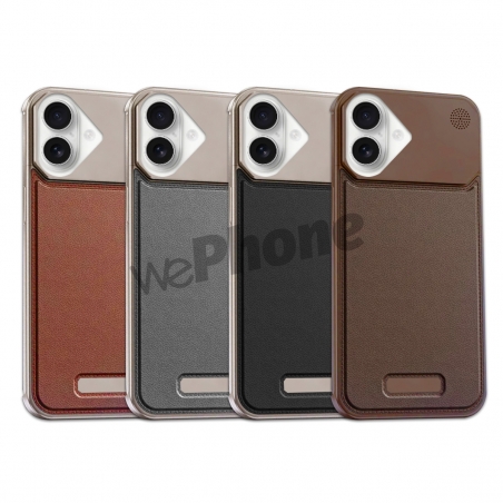 Funda SERIE DE PERFUMES DE CUERO CON MAGSAFE para iphone 16 REF-4844