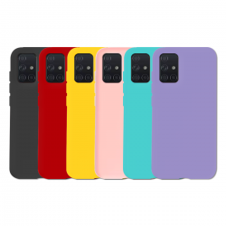 SAMSUNG A41 FUNDA GOMA SUAVE