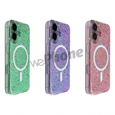 Funda Magsafe Brillante para iphone 16/ 16PLUS ref: 2727