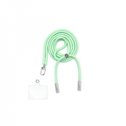 Cordón con adaptador de plástico universal para colgar el móvil, disponible en 21 colores