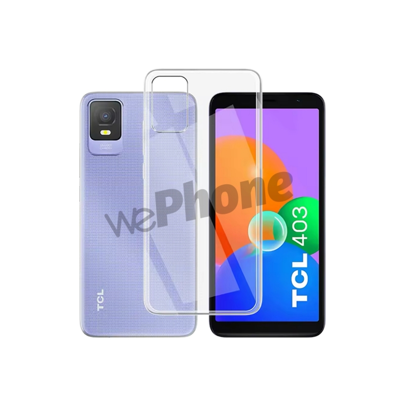 TCL 403 Funda de Gel TPU Transparente 1.5mm ALTA CALIDAD