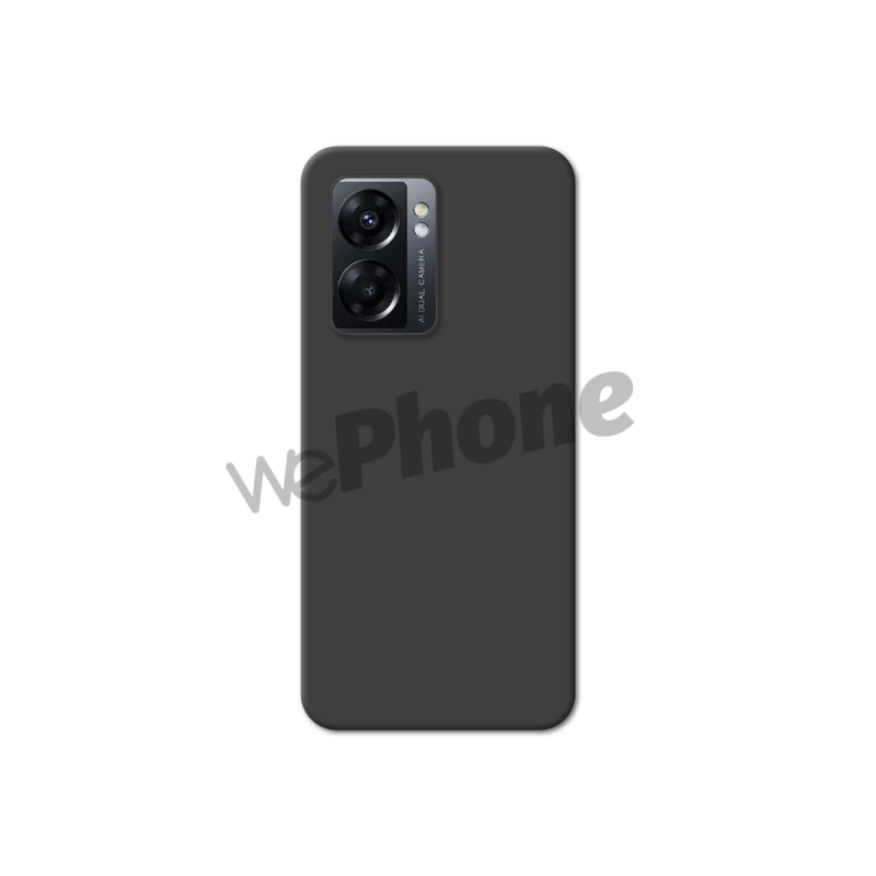 OPPO A77 Funda Silicona color negro