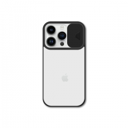 OFERTA  funda tranparente CON TAPA DESLIZANTE para iPhone REF:1041