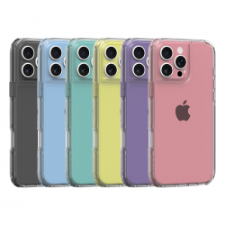 Funda Protectora Semitransparente para Iphone 15PM y 16 serie