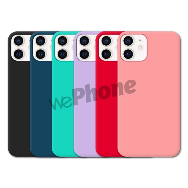 FUNDA GOMA SUAVE IPHONE12