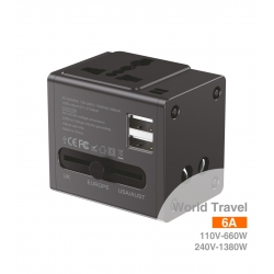 IDUSD-ECO Travel Adapte World Universal - D04A