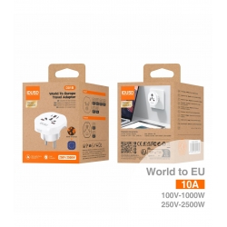 IDUSD-ECO Travel Adapte World To Europe - D01B