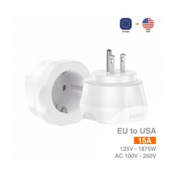 IDUSD-ECO Travel Adapte Europe a USA - D02B