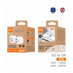 IDUSD-ECO Travel Adapte Europe a UK - D03B