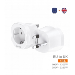 IDUSD-ECO Travel Adapte Europe a UK - D03B