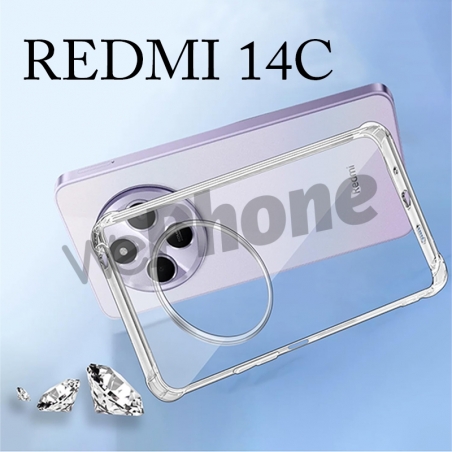 Funda Gstyle Transparente de 4 colores para REDMI 14C