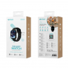 UNICO - SW2175 Smart Watch Reloj inteligente con borde en ángulo recto Hryfine, esfera de 2,01 pulgadas, 49 mm,NEGRO