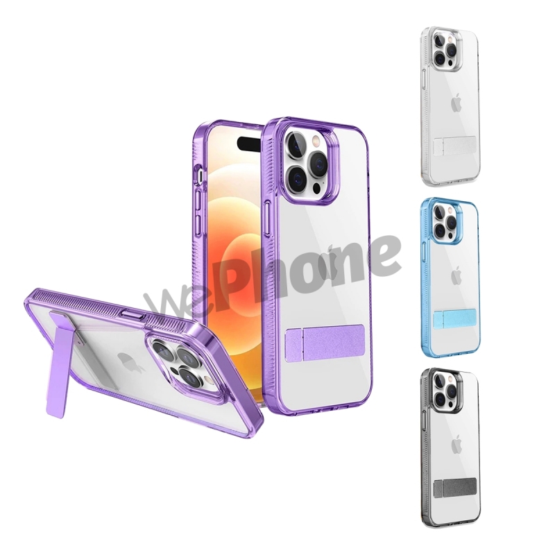 Funda Gstyle Transparente con soporte para IPHONE SERIE Ref:1997