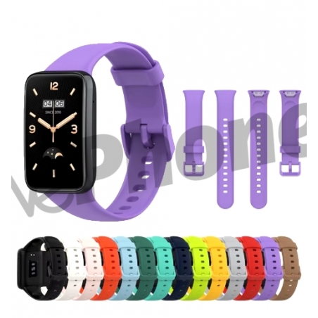 Wephone Correa--Para Xiaomi mi band 7 pro Miband correa de silicona pulsera de reloj inteligente REF:2192