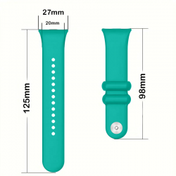 Wephone Correa--Para Xiaomi mi band 8 pro Miband correa de silicona pulsera de reloj inteligente REF:3526