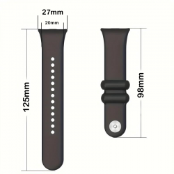 Correa Redmi Watch 4 Smartwatch Goma Liso | Wephone Mayorista