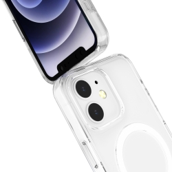 Funda Transparente duro como Apple Magsafe iphone 12 Pro-Ref 3113
