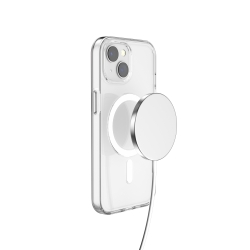 Funda Transparente duro como Apple Magsafe iphone 15-Ref 3113
