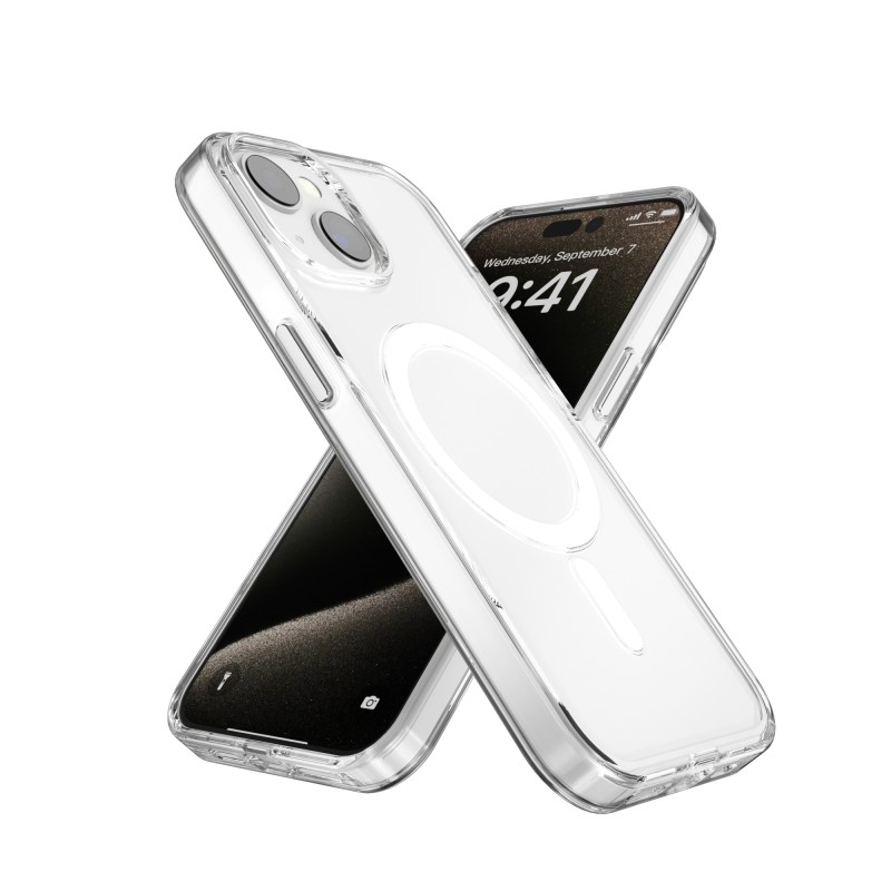 Funda Transparente duro como Apple Magsafe iphone 14-Ref 3113