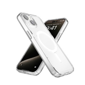 Funda Transparente duro como Apple Magsafe iphone 14-Ref 3113