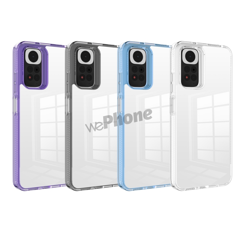 La funda Gstyle transparente está disponible en cuatro colores para REDMI NOTE 11