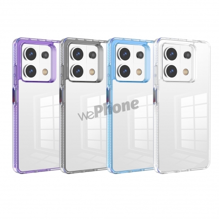 La funda Gstyle transparente está disponible en cuatro colores para REDMI NOTE 13 PRO