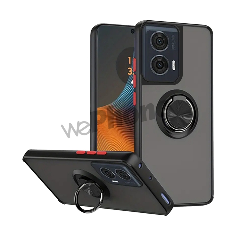 MOTO G85 5G Carcasa mate de anillo