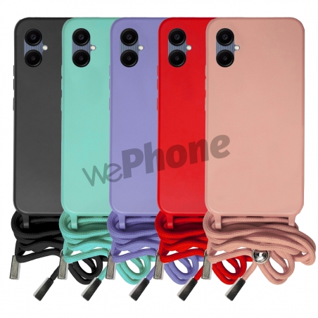 Funda Con Cuerda tipo original para Samsung A06