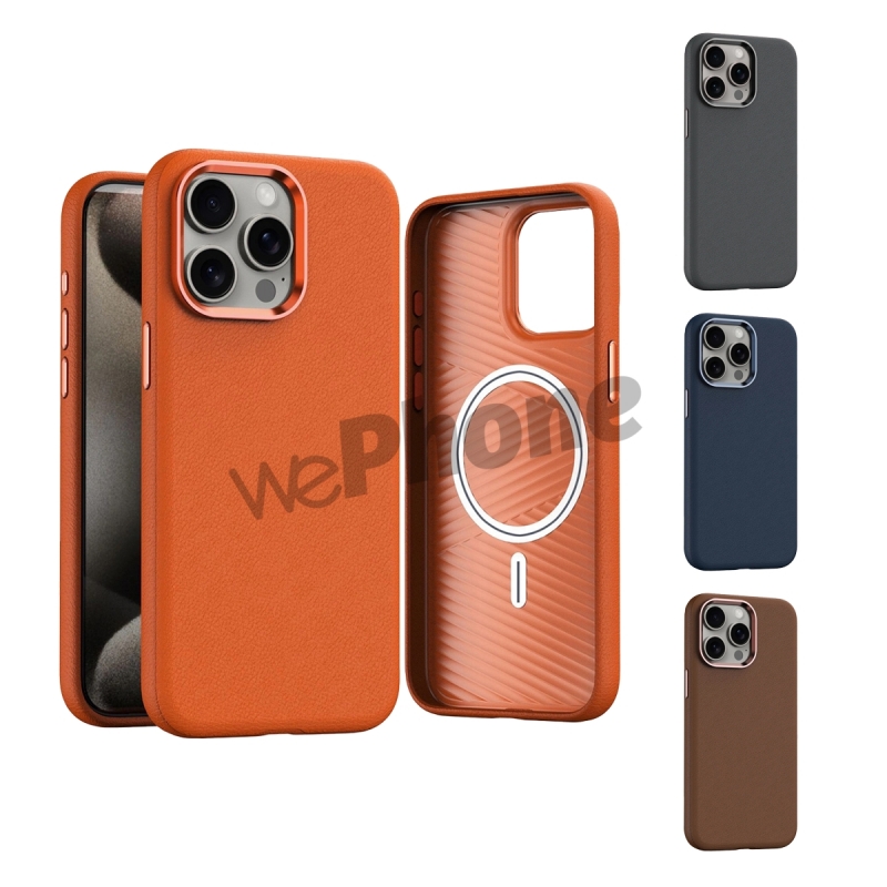 Funda Magnética de Cuero: Elegancia y Funcionalidad para Profesionales para Iphone11-15 REF: 3489