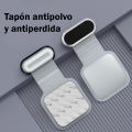 Tapón antipolvo y antiperdida para teléfonos móviles