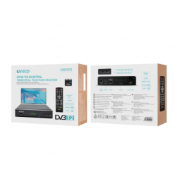 UNICO-DB1553 Decodificador DVB-T2