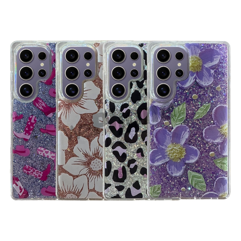 Funda movil con Brillo Estelar y Arte en Resina para SAMSUNG S24 ULTRA REF: 3458