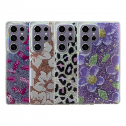 Funda movil con Brillo Estelar y Arte en Resina para SAMSUNG S25 ULTRA REF: 3458