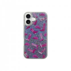 Funda movil con Brillo Estelar y Arte en Resina para Iphone 16 REF: 3458