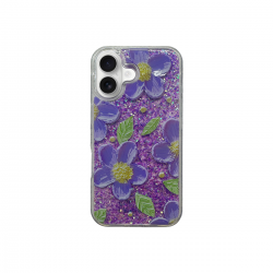 Funda movil con Brillo Estelar y Arte en Resina para Iphone 16 REF: 3458