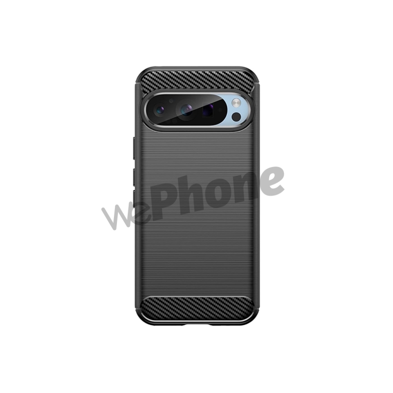 GOOGLE PIXEL 9  CARCASA TPU CARBON FIBER