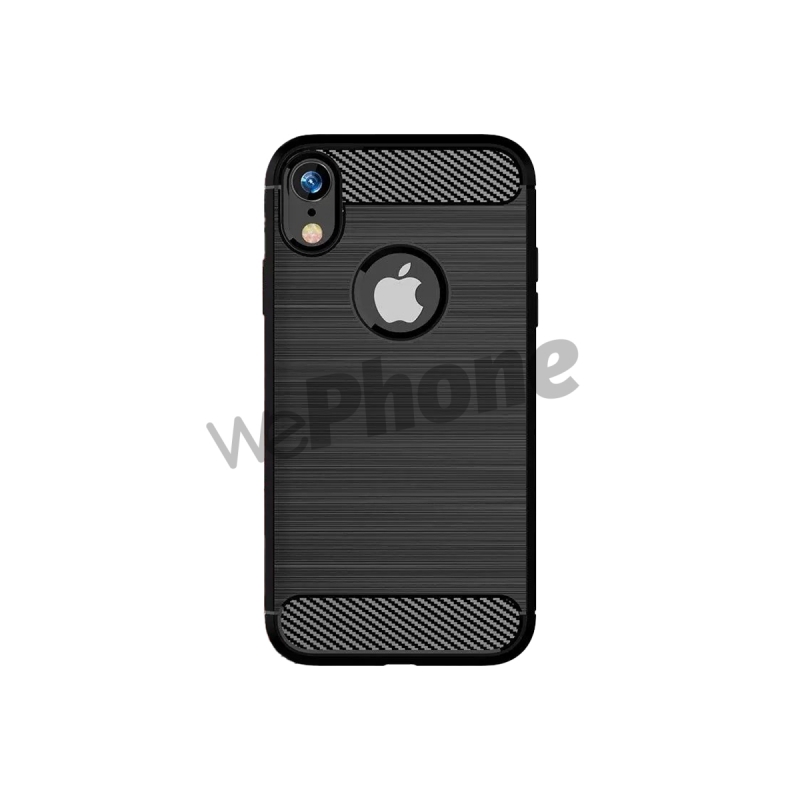 IPHONE XR CARCASA TPU CARBON FIBER