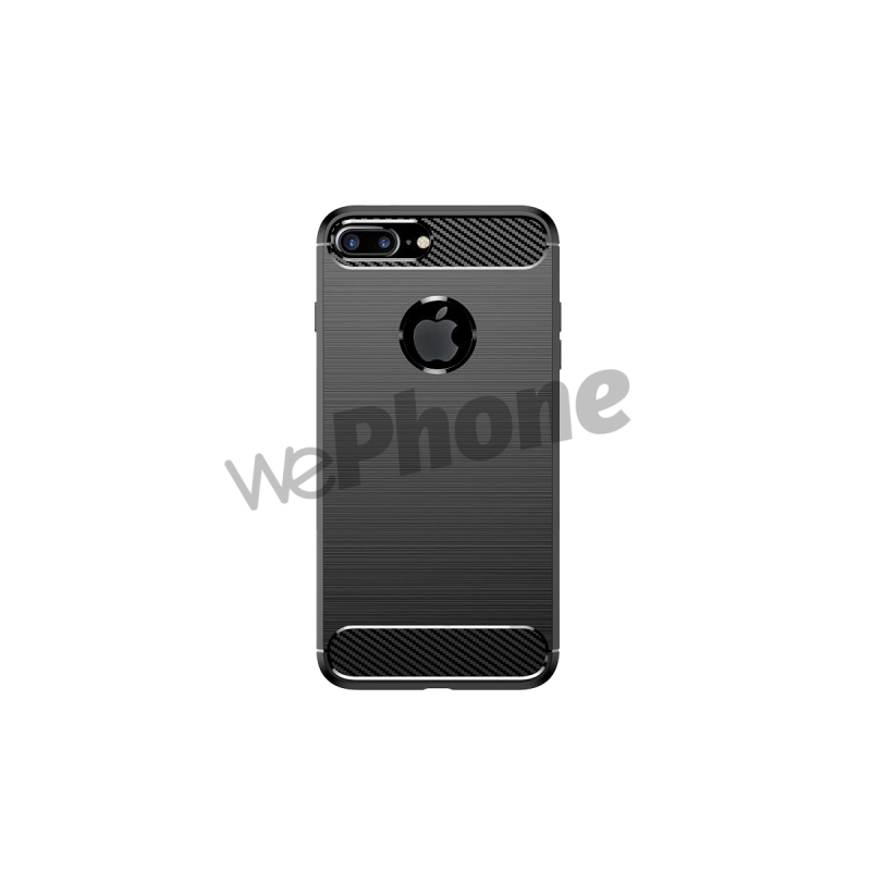 IPHONE 7 PLUS CARCASA TPU CARBON FIBER