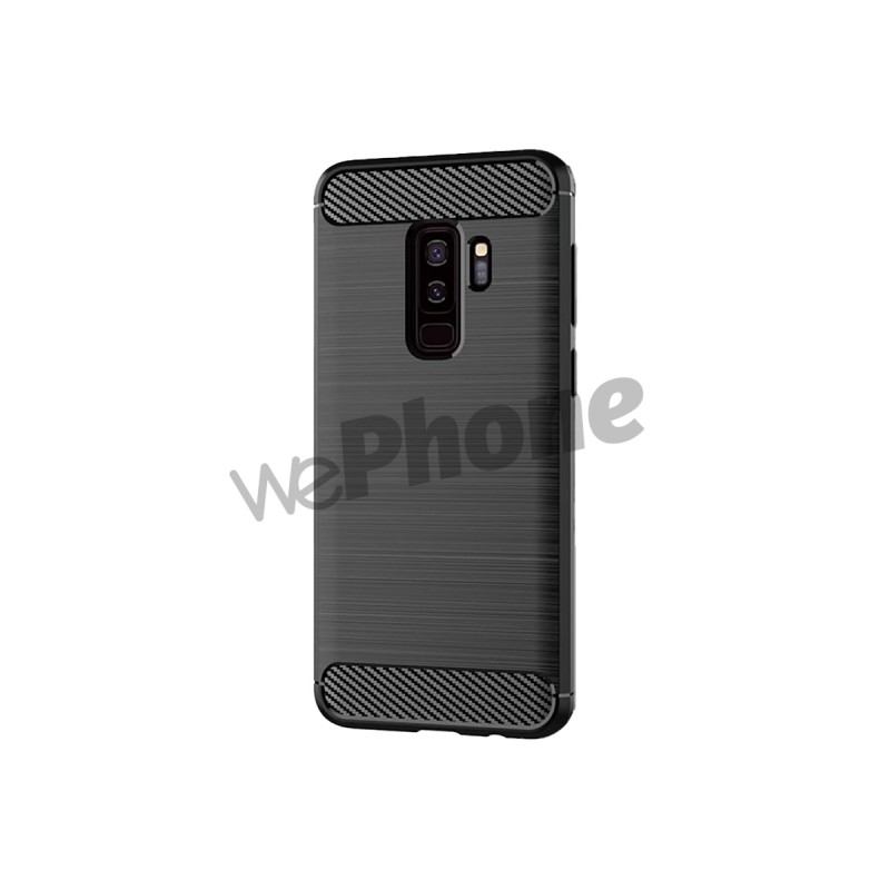 SAMSUNG S9 PLUS CARCASA TPU CARBON FIBER