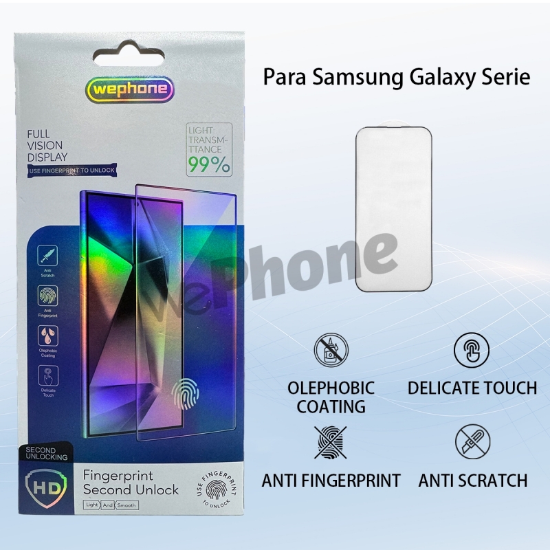 Protector de Pantalla Premium para Samsung S24 ULTRA: Transparencia y Protección Total REF:4134