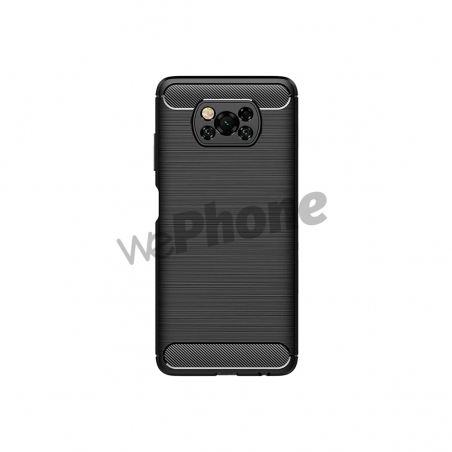 POCO X3 CARCASA TPU CARBON FIBER