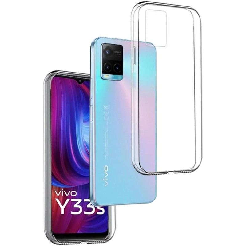 VIVO Y21/Y21S/Y33S Funda de Gel TPU Transparente 1.5mm ALTA CALIDAD