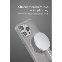 Estilo Empresarial con Soporte MagSafe: Funda de Cuero Premium para iPhone 16 Serie REF:4431