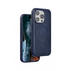 Estilo Empresarial con MagSafe: Funda de Cuero Premium para iPhone ...