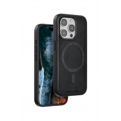 Estilo Empresarial con MagSafe: Funda de Cuero Premium para iPhone ...