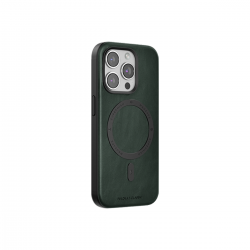 Estilo Empresarial con MagSafe: Funda de Cuero Premium para iPhone ...