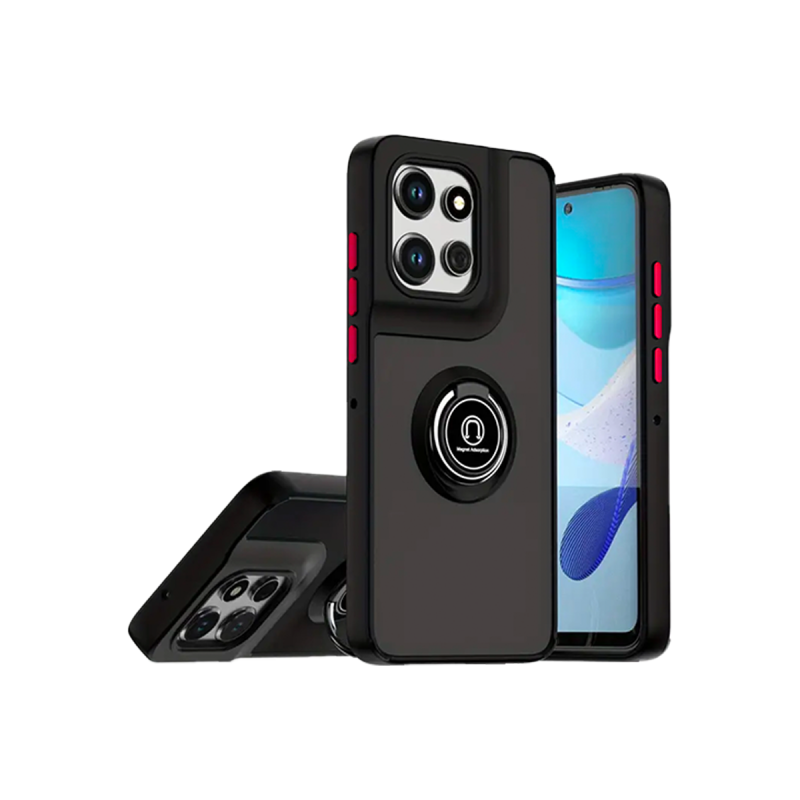 Funda Mate de Anillo Moto Edge 50 5G 360°| Wephone Mayorista